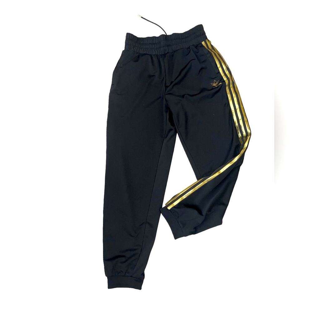 Adidas Superstar Jogger Women Medium GK1717 Superstar Gold 3 Stripe Rare Pants